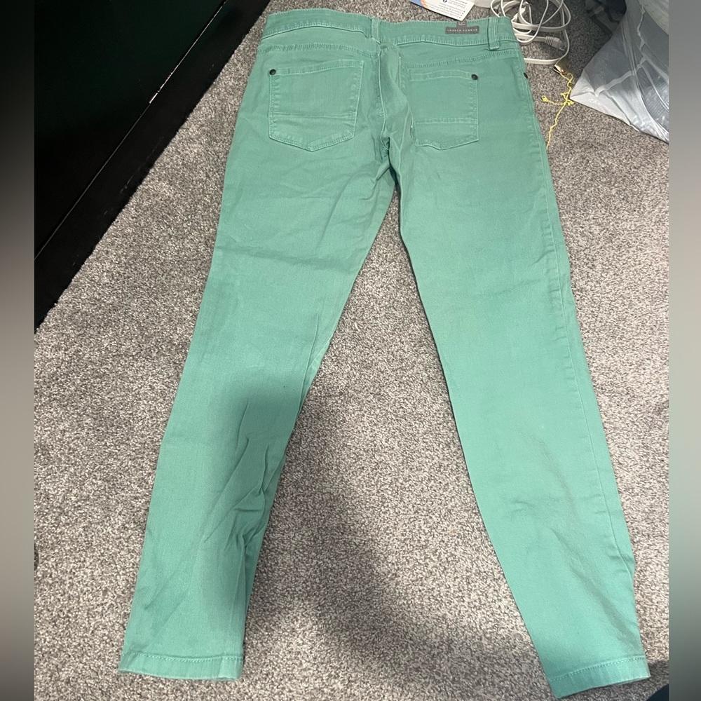 Lauren Conrad mint green jeans